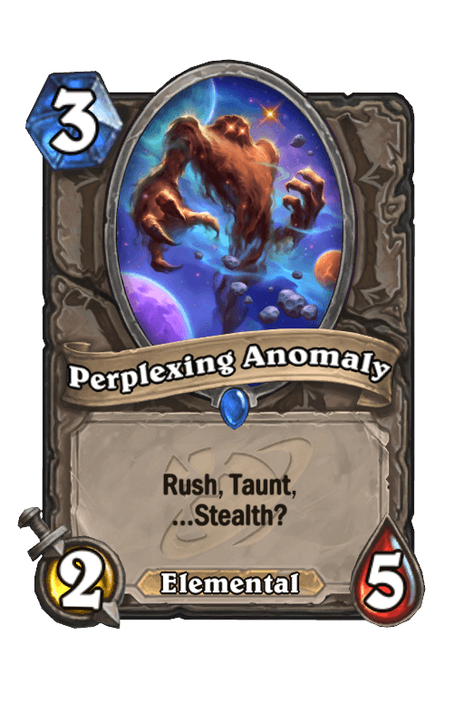 Perplexing Anomaly
