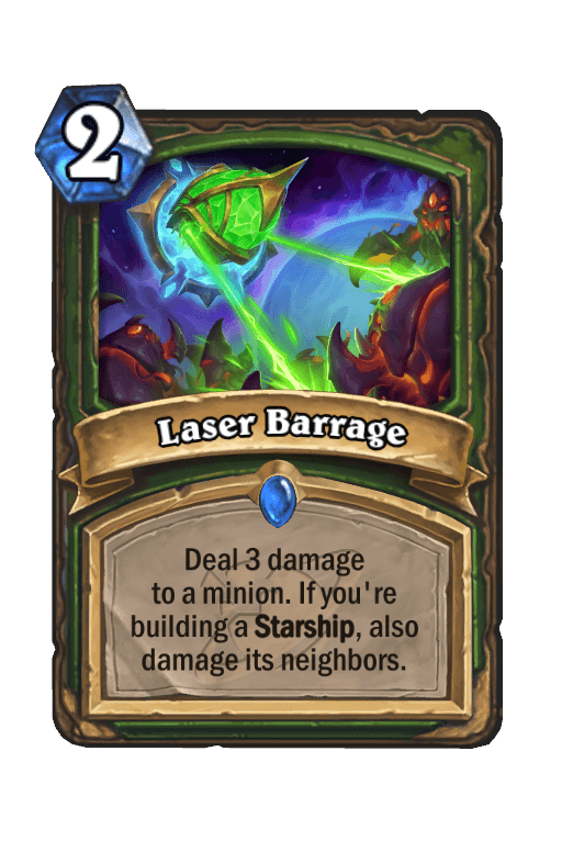 Laser Barrage