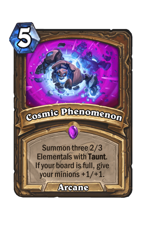 Cosmic Phenomenon