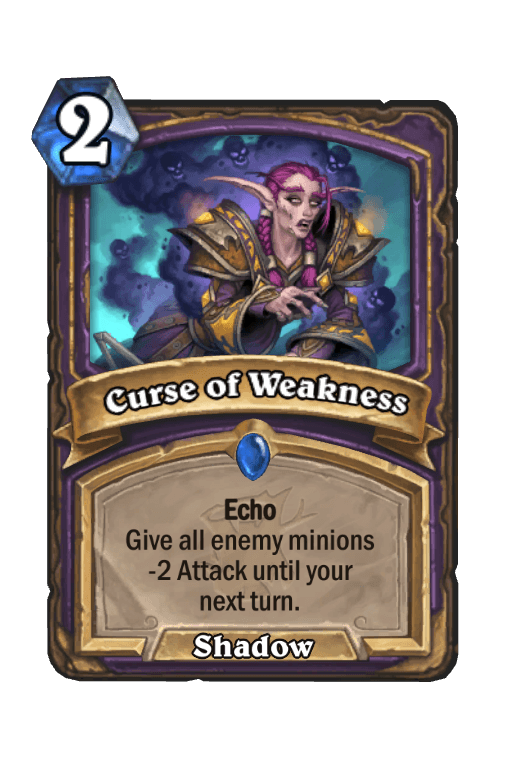 Curse of Weakness