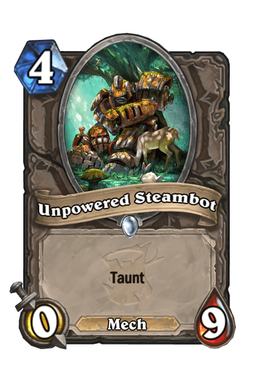 Unpowered Steambot