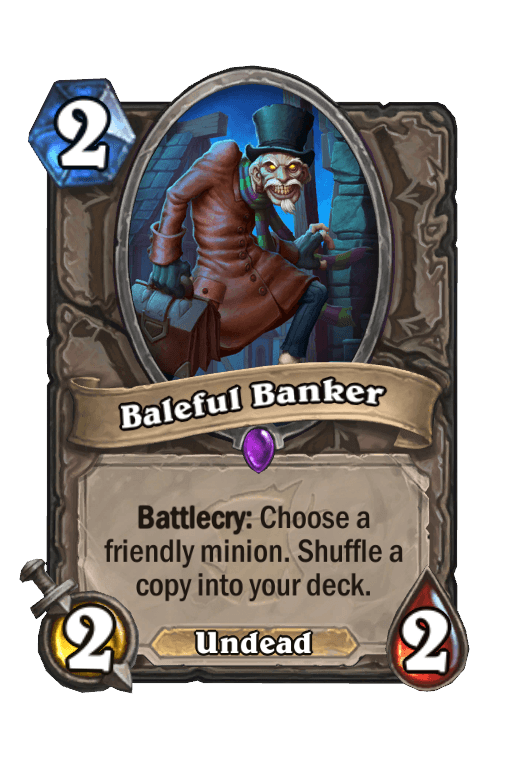 Baleful Banker