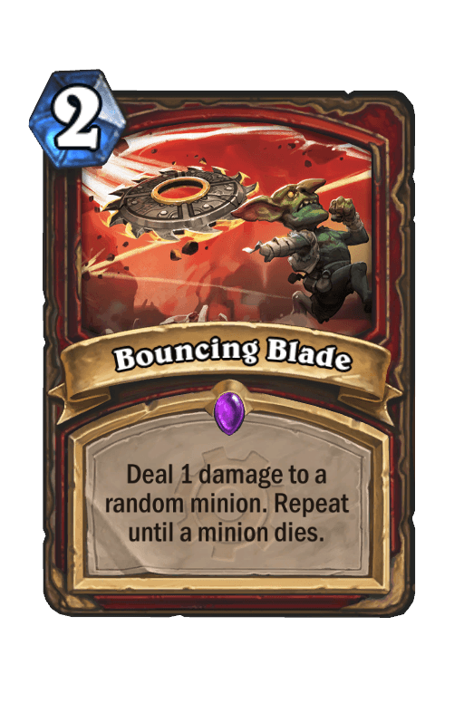 Bouncing Blade