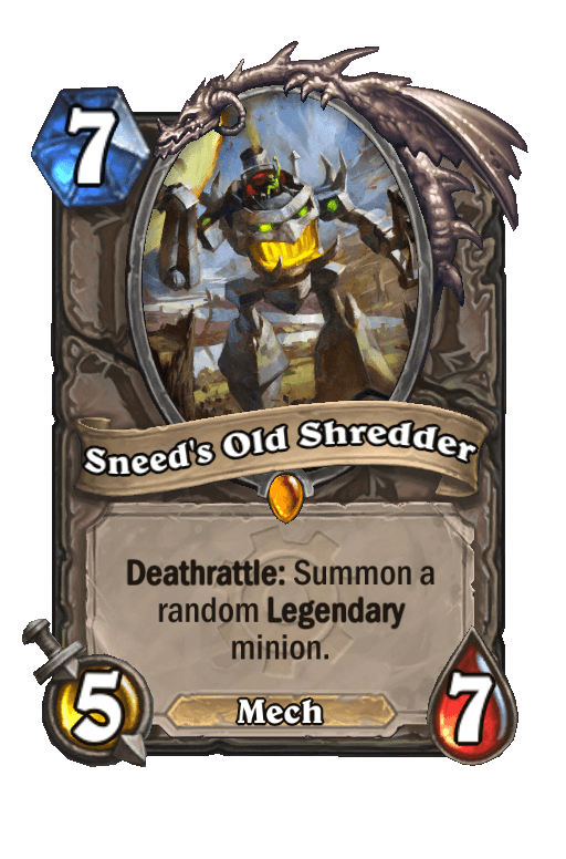 Sneed's Old Shredder