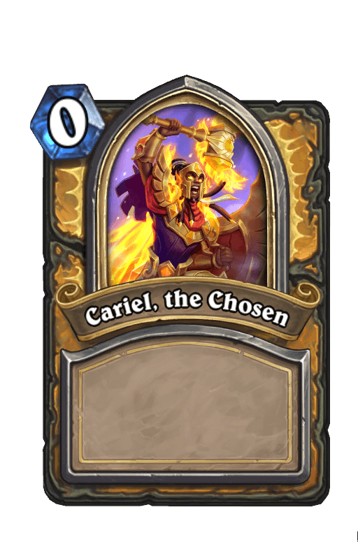 Cariel, the Chosen