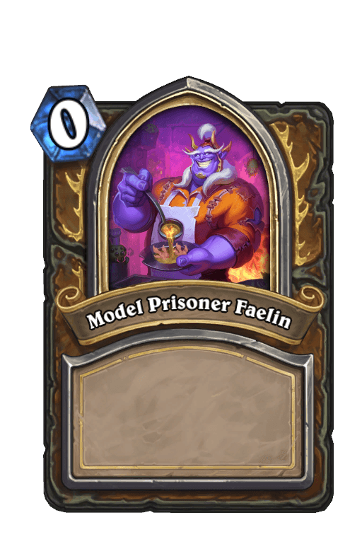 Model Prisoner Faelin