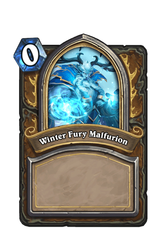 Winter Fury Malfurion