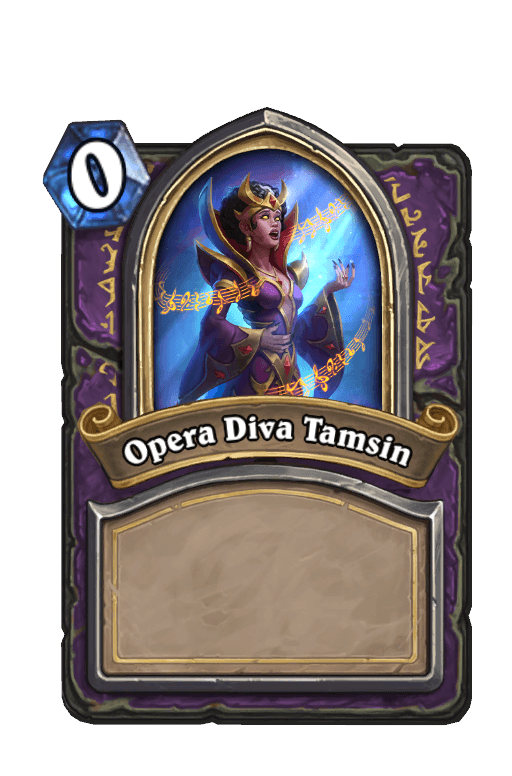 Opera Diva Tamsin