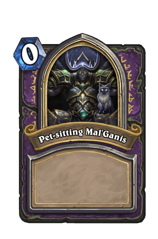 Pet-sitting Mal'Ganis