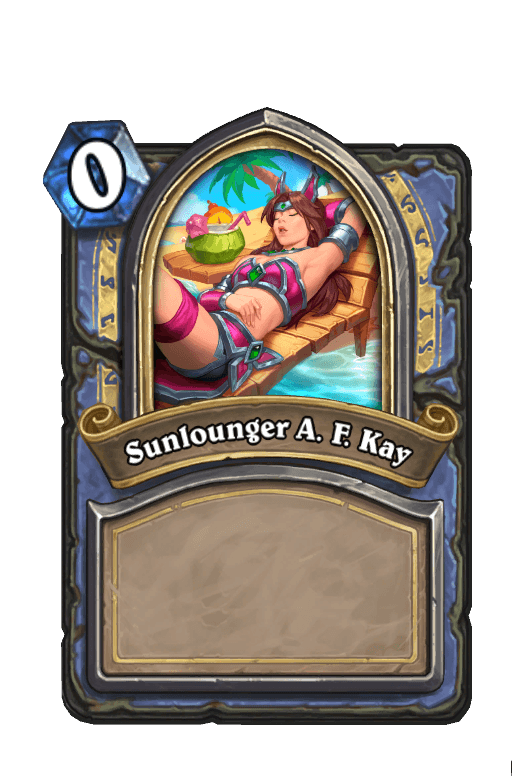 Sunlounger A. F. Kay