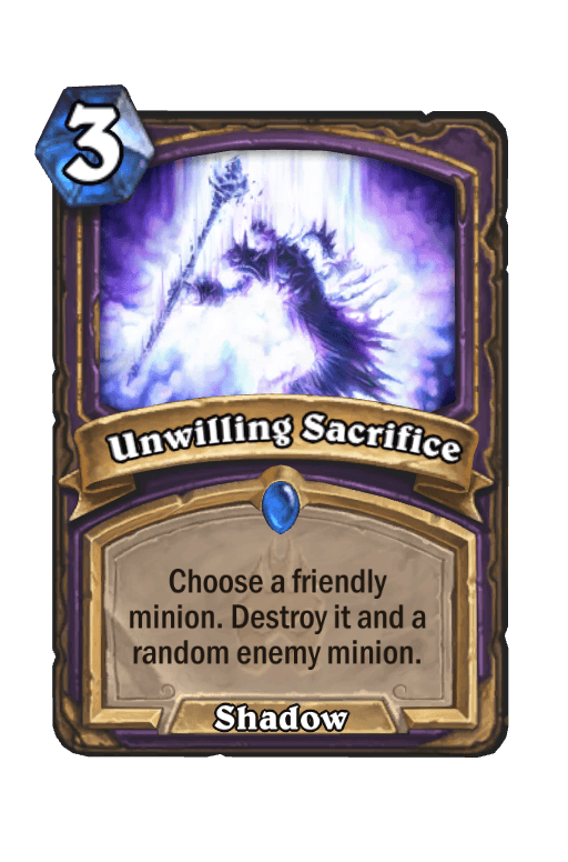 Unwilling Sacrifice