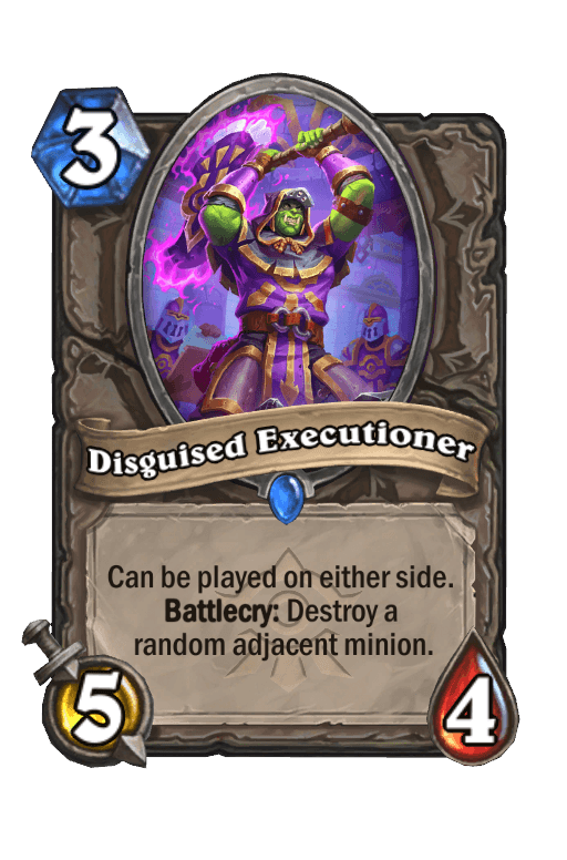Disguised Executioner