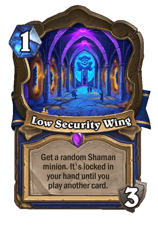 Low Security Wing