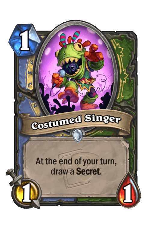 Costumed Singer