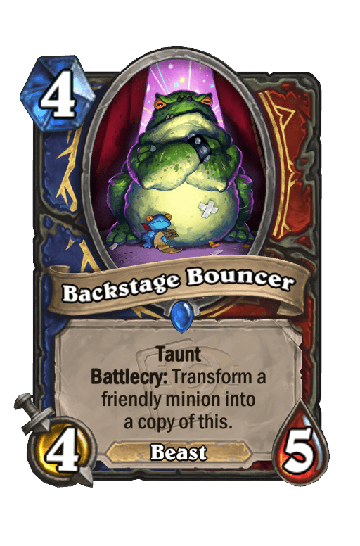 Backstage Bouncer