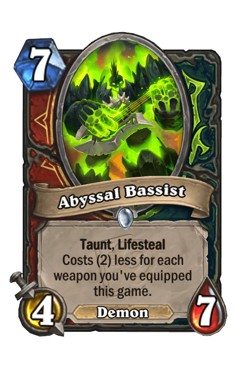 Abyssal Bassist