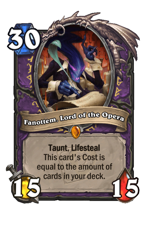 Fanottem, Lord of the Opera