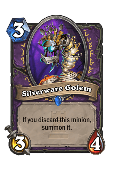 Silverware Golem
