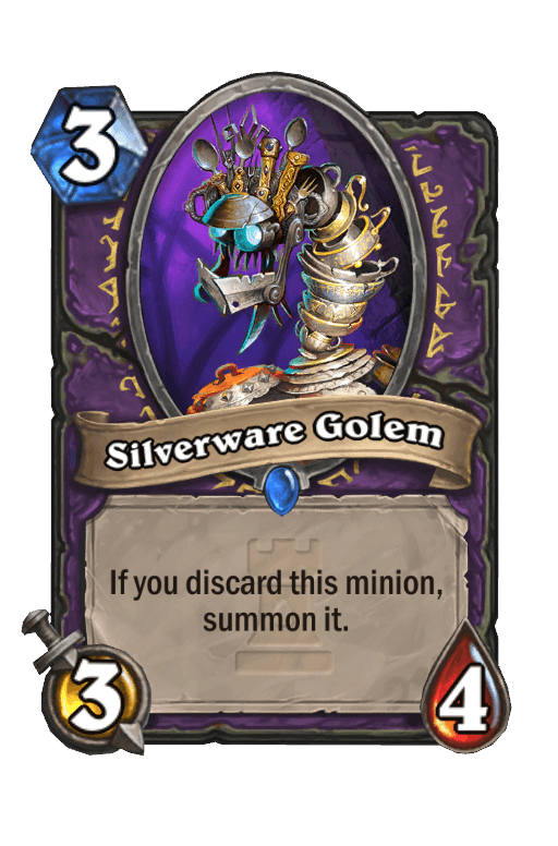 Silverware Golem