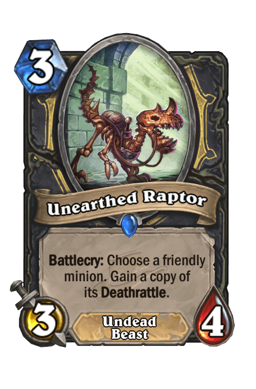 Unearthed Raptor
