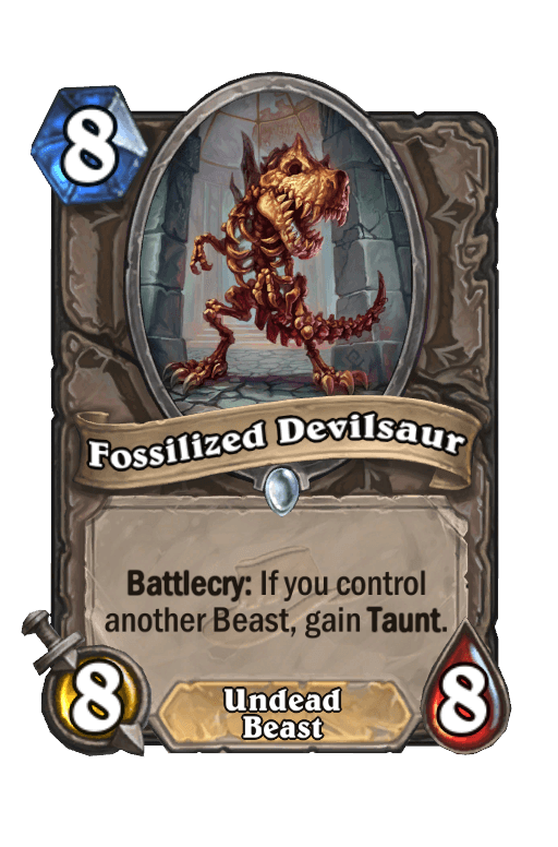 Fossilized Devilsaur