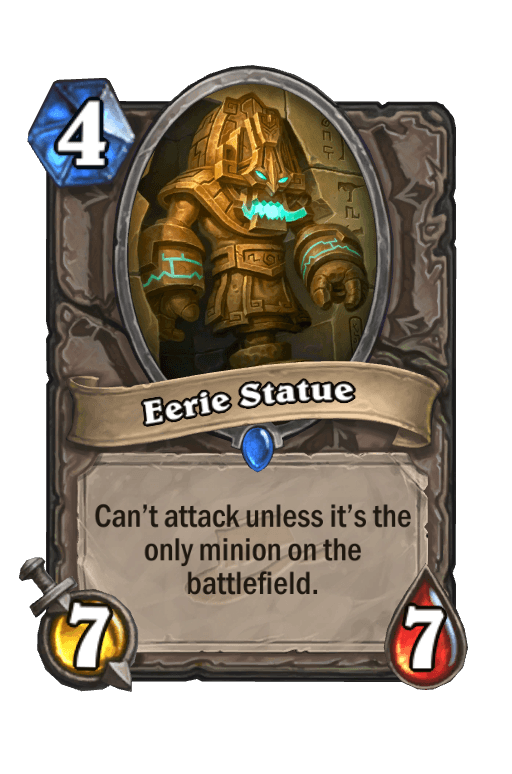 Eerie Statue