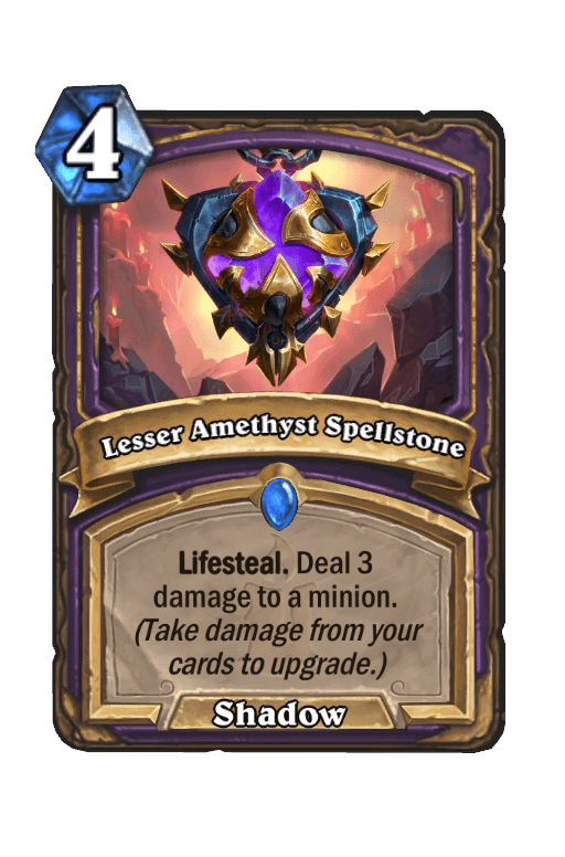 Lesser Amethyst Spellstone
