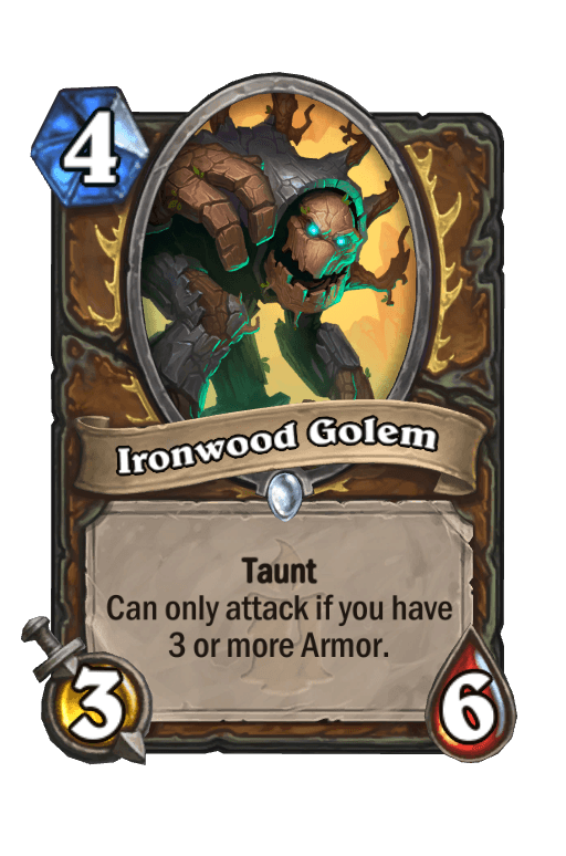 Ironwood Golem