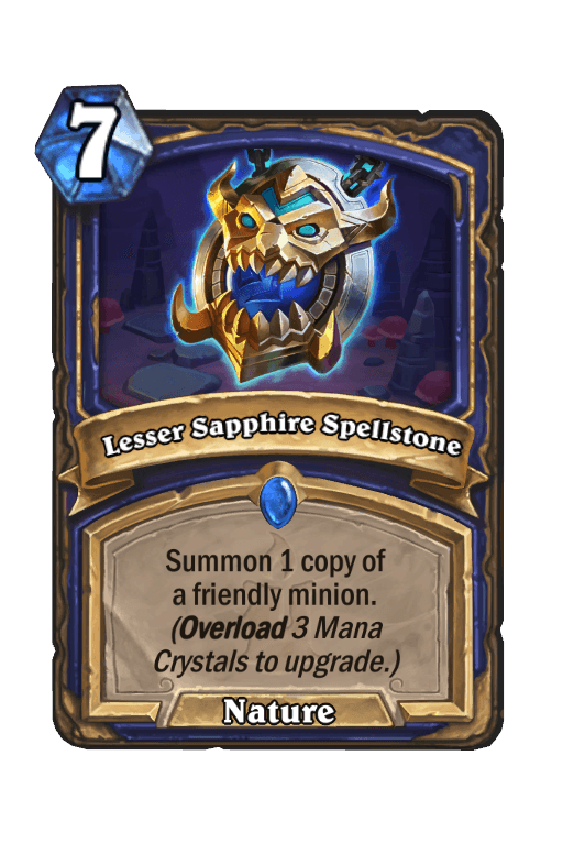 Lesser Sapphire Spellstone