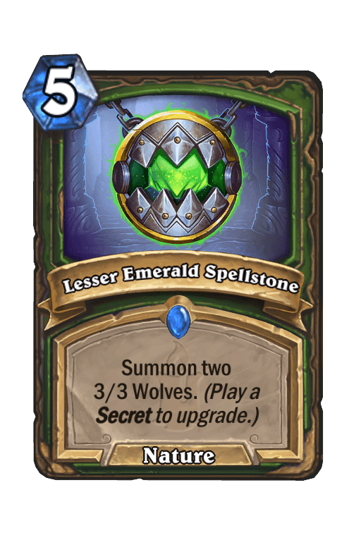 Lesser Emerald Spellstone