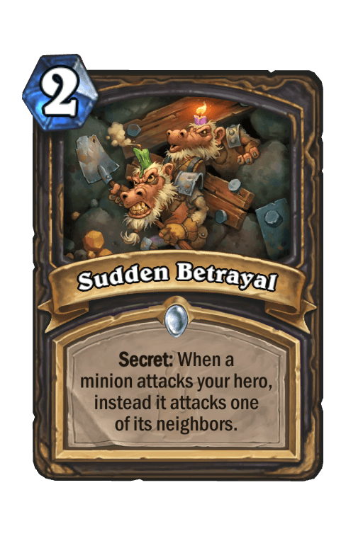 Sudden Betrayal