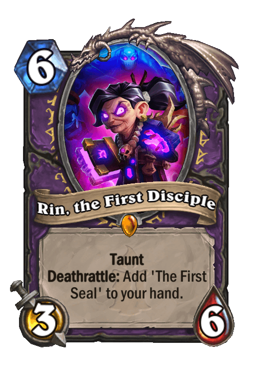 Rin, the First Disciple