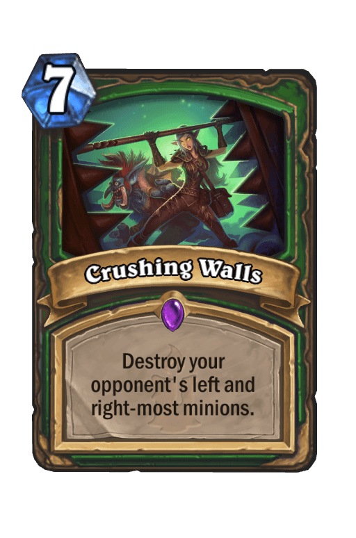 Crushing Walls