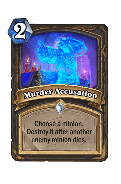 Murder Accusation