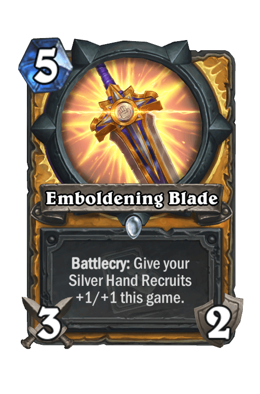 Emboldening Blade