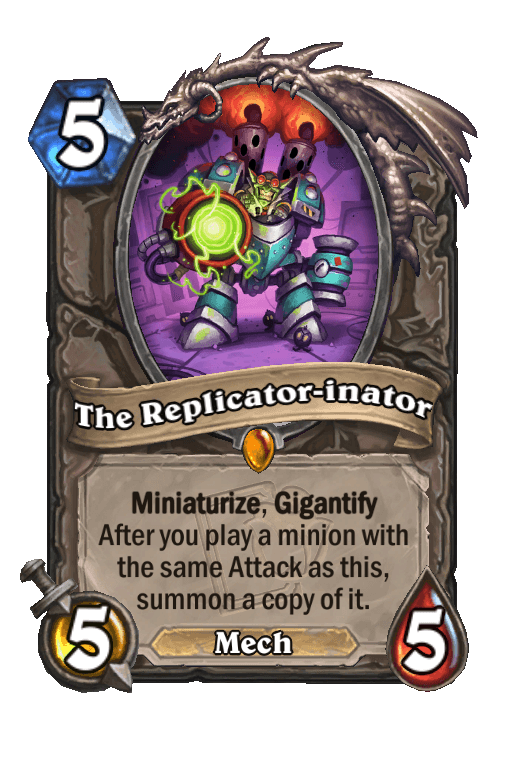 The Replicator-inator