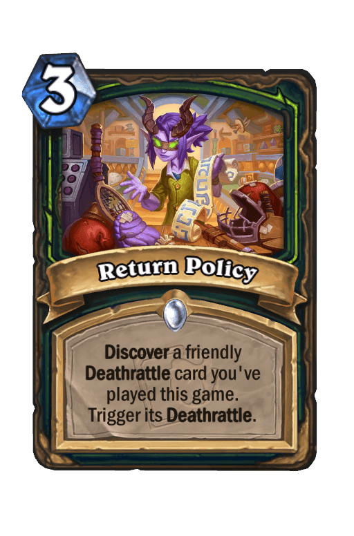 Return Policy