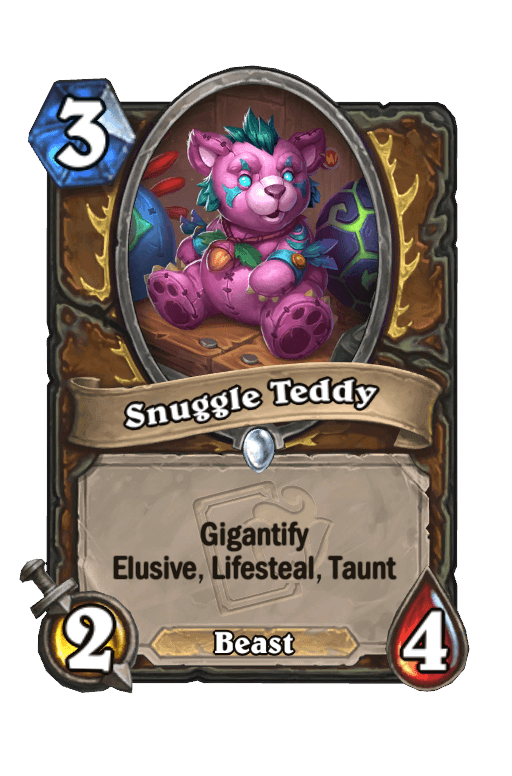 Snuggle Teddy