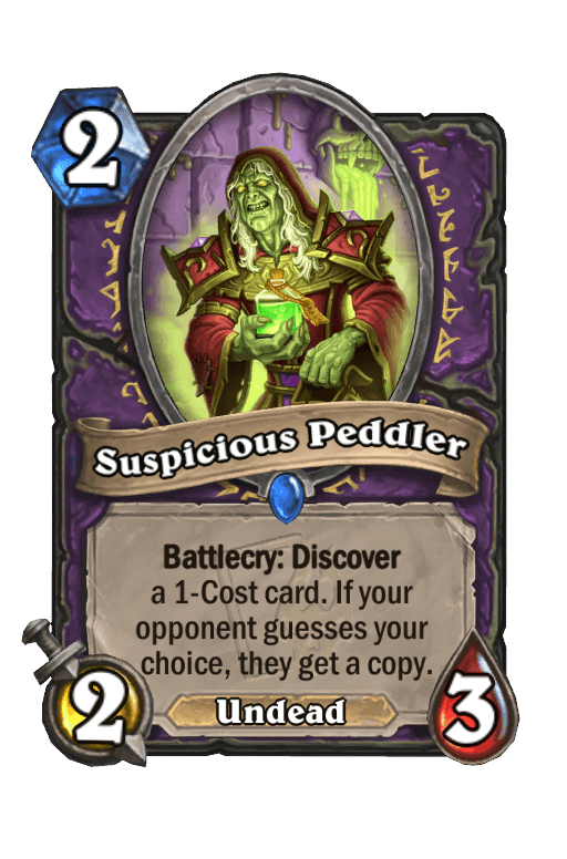 Suspicious Peddler