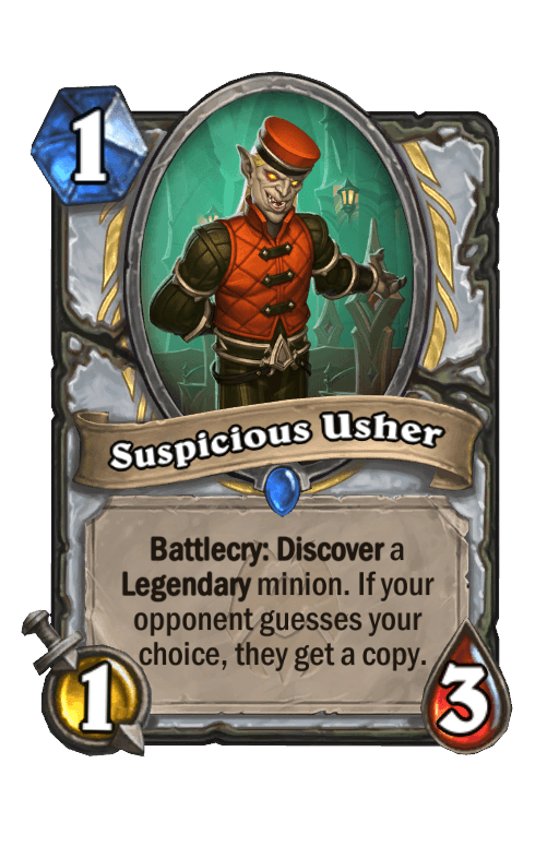 Suspicious Usher