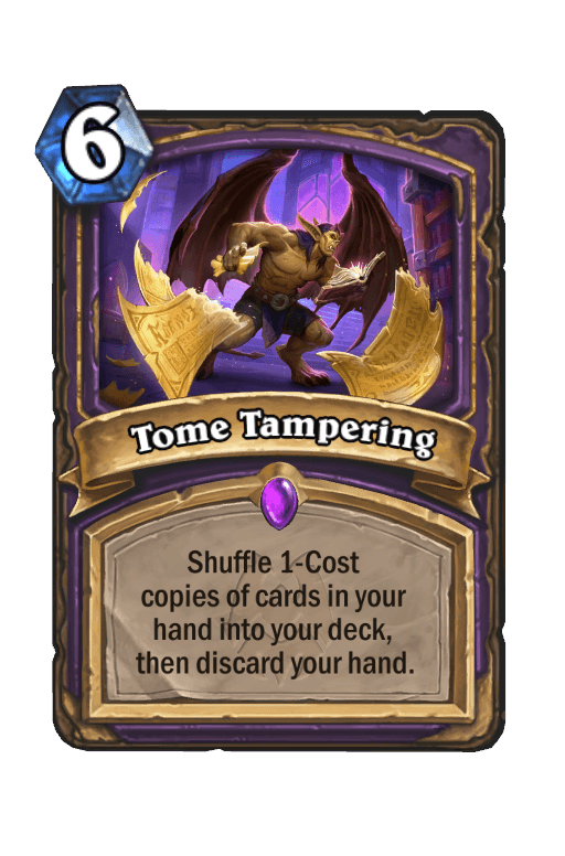 Tome Tampering