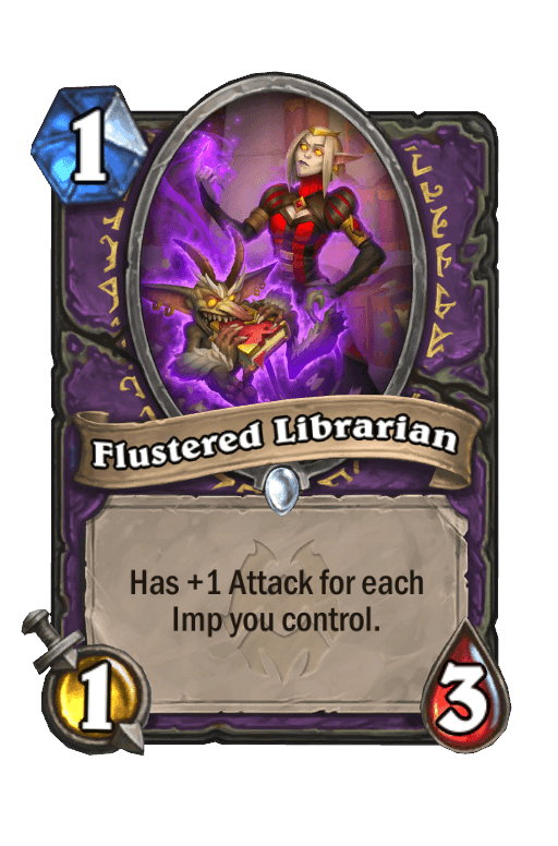 Flustered Librarian
