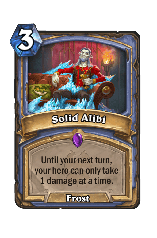 Solid Alibi