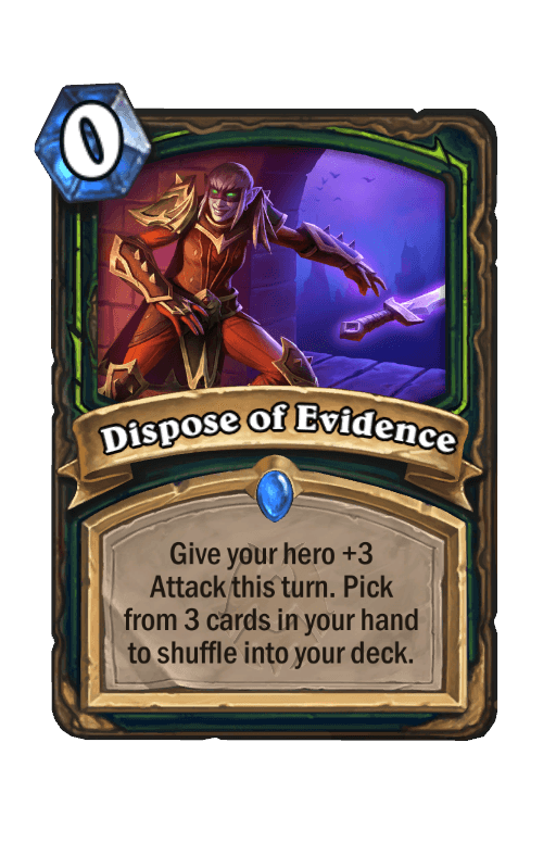 Dispose of Evidence