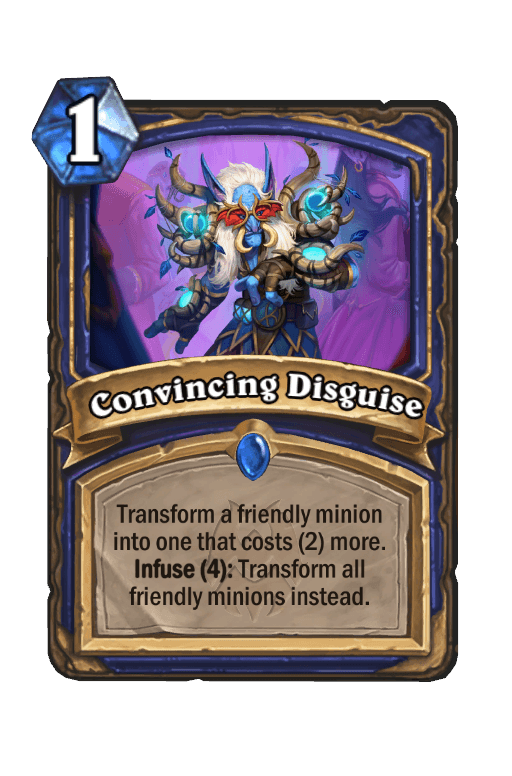 Convincing Disguise