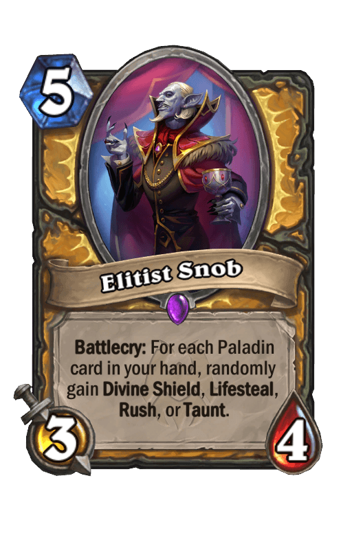 Elitist Snob