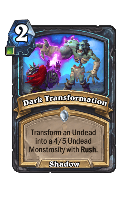 Dark Transformation