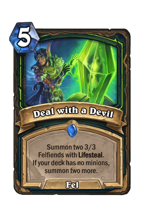 Deal with a Devil