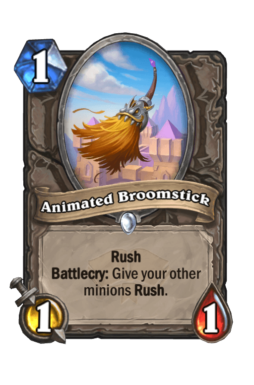 Animated Broomstick