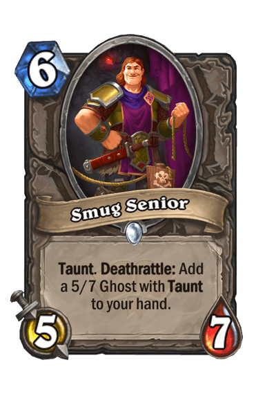 Smug Senior